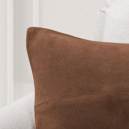 Villa by Classic Home - Clemson Suede Saddle Brown 14x26 Throw Pillow - V340031 view 4