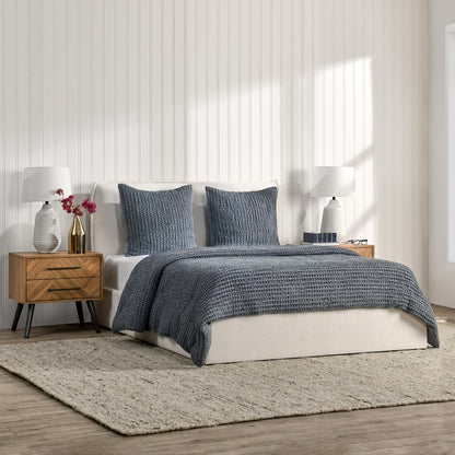 Villa by Classic Home - Colmar 4-Piece King Quilt Set - Blue - BEDQ532K view 5
