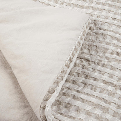 Villa by Classic Home - Colmar 4-Piece King Quilt Set - Natural - BEDQ527K view 3