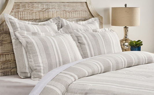 Villa by Classic Home - Dale Linen King Sham - White - V150715 view 1