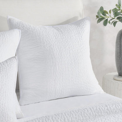 Villa by Classic Home - Danica 4-Piece King Quilt Set - White - BEDQ508K view 5