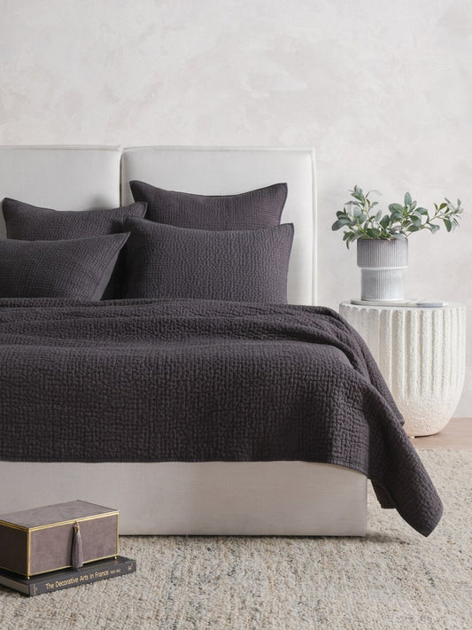 Villa by Classic Home - Danica Euro Sham - Gray - V211085 view 2