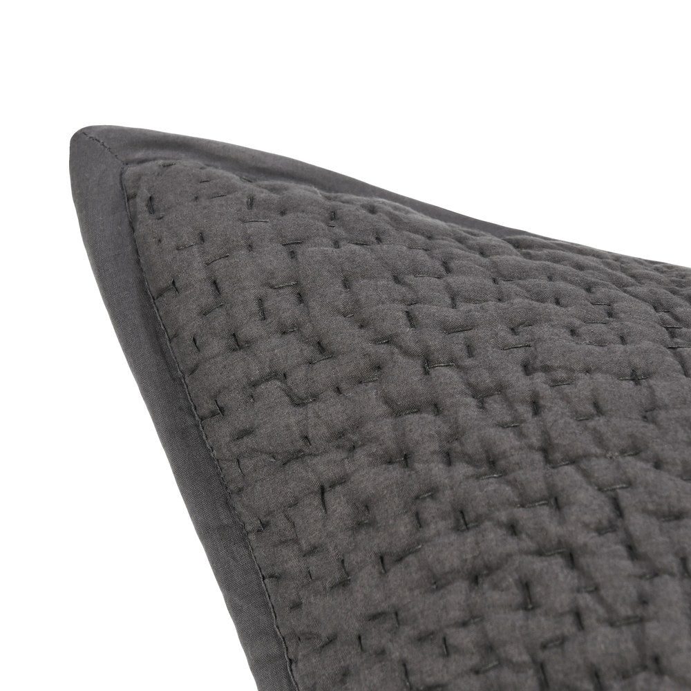 Villa by Classic Home - Danica Euro Sham - Gray - V211085 view 4