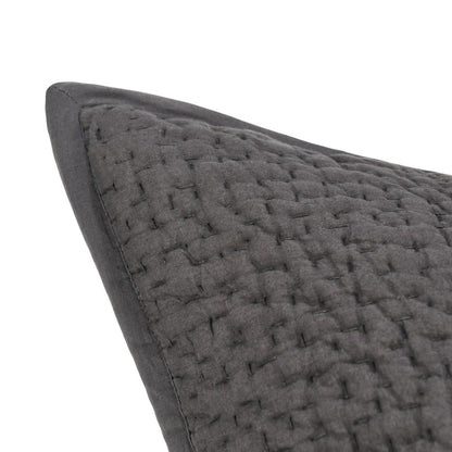 Villa by Classic Home - Danica Euro Sham - Gray - V211085 view 4