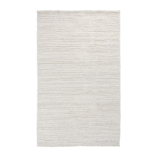 Villa by Classic Home - Dawson 2x3 Wool Blend Fabric Handwoven Accent Area Rug - White - 30090830 view 1