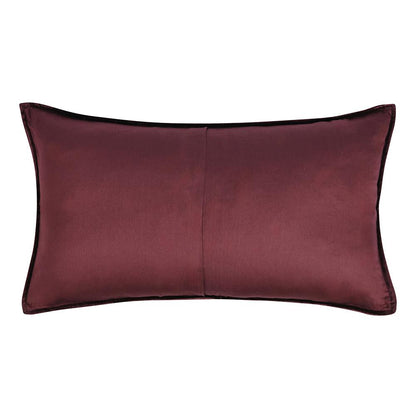 Villa by Classic Home - Dimitry Velvet Fabric Port King Sham - Red - V180046 veiw 2