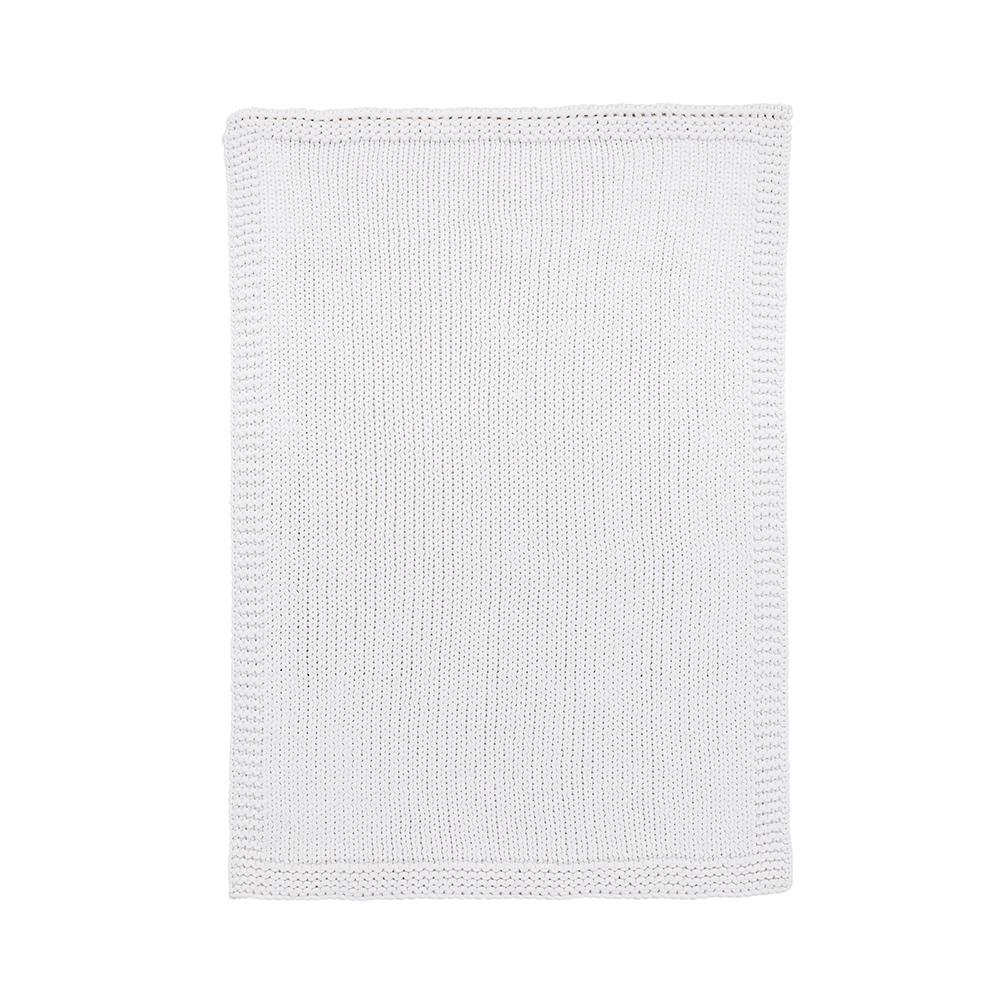 Villa by Classic Home - Dyne 50x70 Cotton Fabric Throw - White - V310044 veiw 1