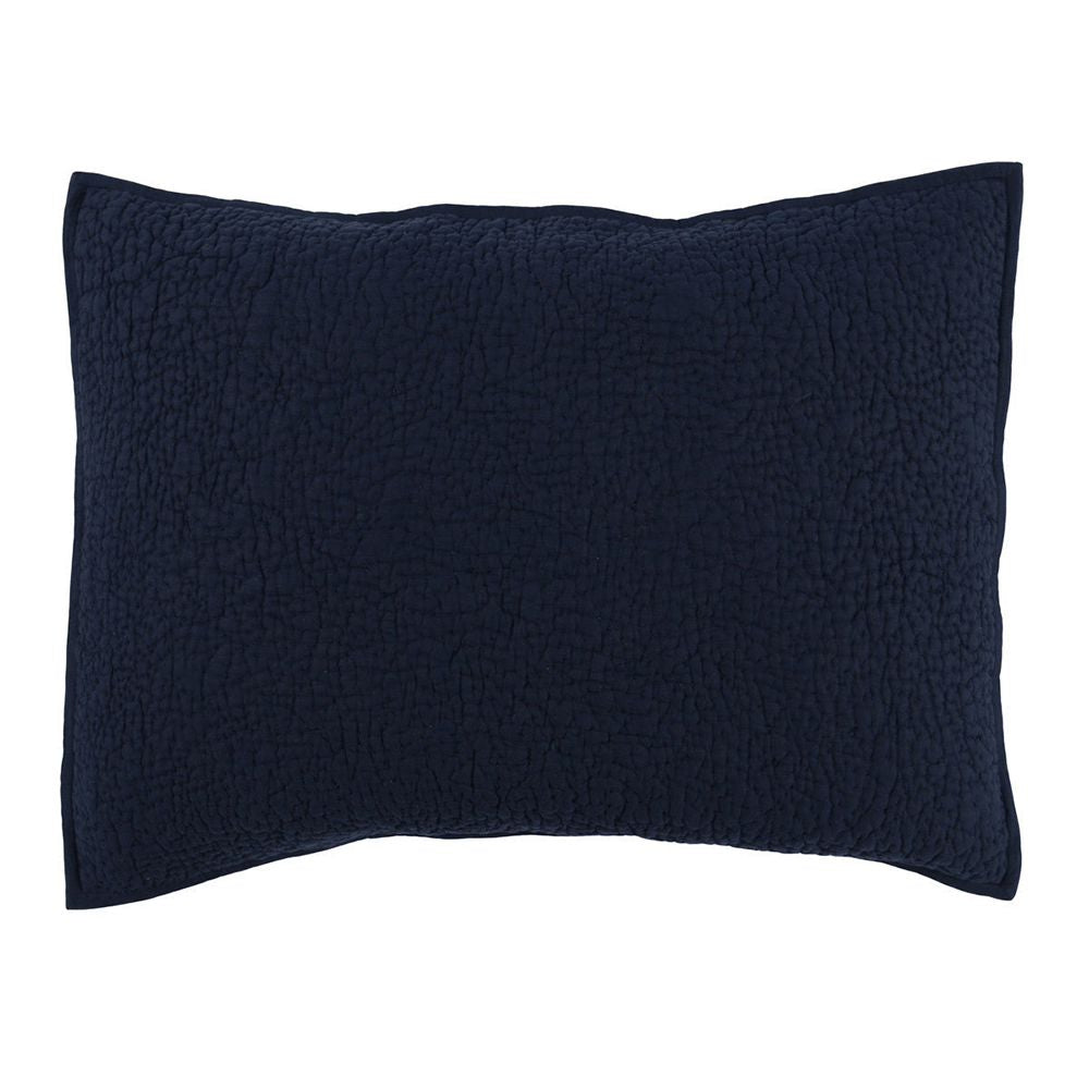 Villa by Classic Home - Elara Cotton Voile Standard Sham - Blue - V170084 view 1