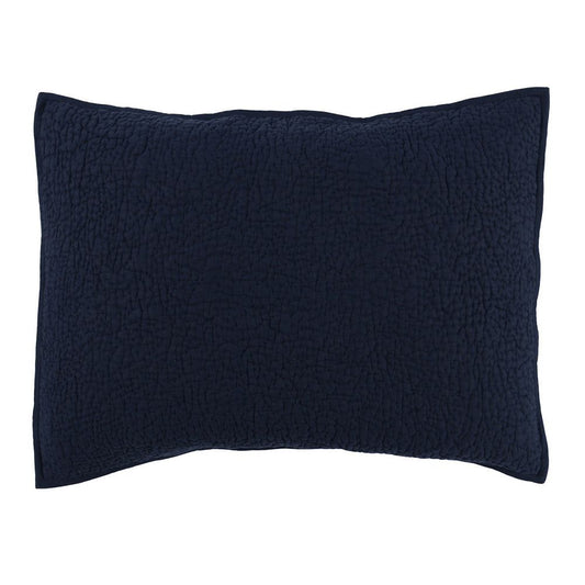 Villa by Classic Home - Elara Cotton Voile Standard Sham - Blue - V170084 view 1