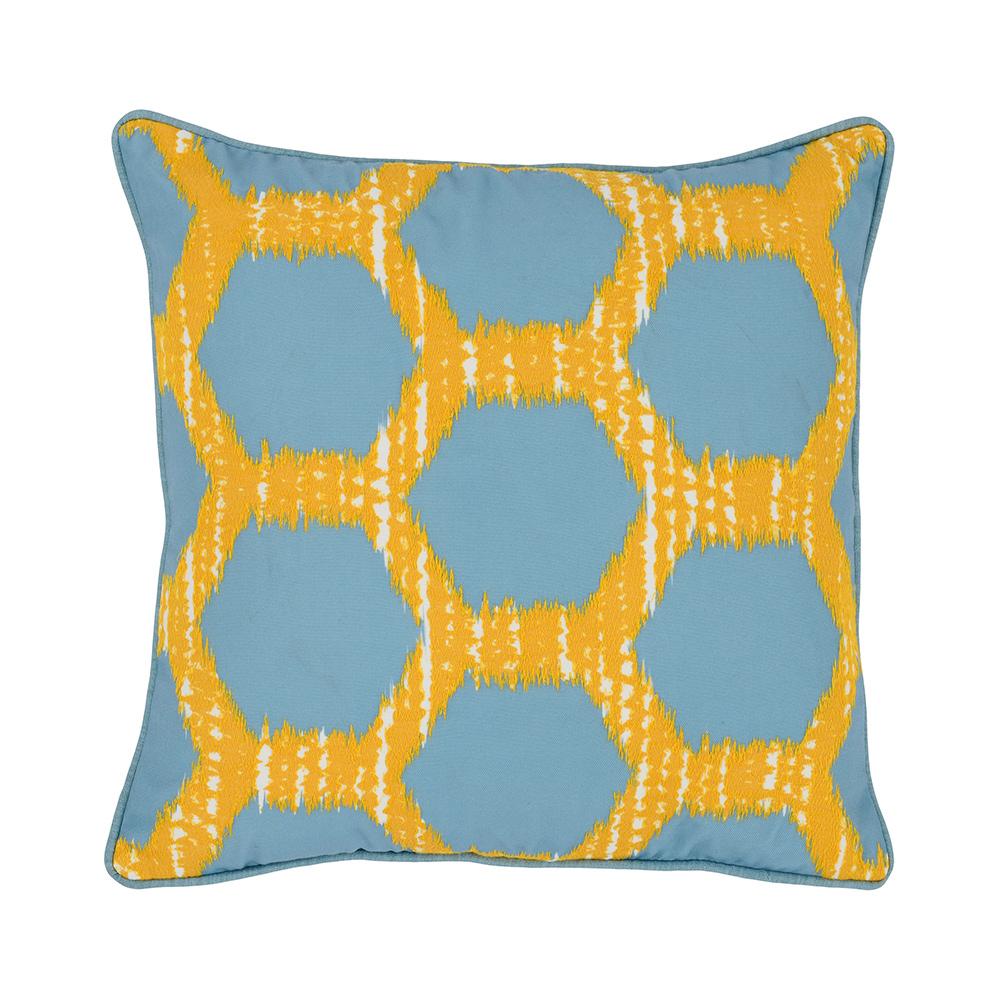Villa by Classic Home - Gaines 20x20 Performance Fabric Throw Pillow - Multicolor - VO20028 veiw 1