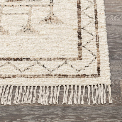 Villa by Classic Home - Gazi 2.6x8 Wool Blend Handwoven Runner - Ivory - 30088329 view 2