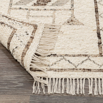 Villa by Classic Home - Gazi 2.6x8 Wool Blend Handwoven Runner - Ivory - 30088329 view 3