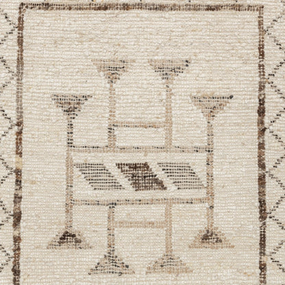 Villa by Classic Home - Gazi 2.6x8 Wool Blend Handwoven Runner - Ivory - 30088329 view 5