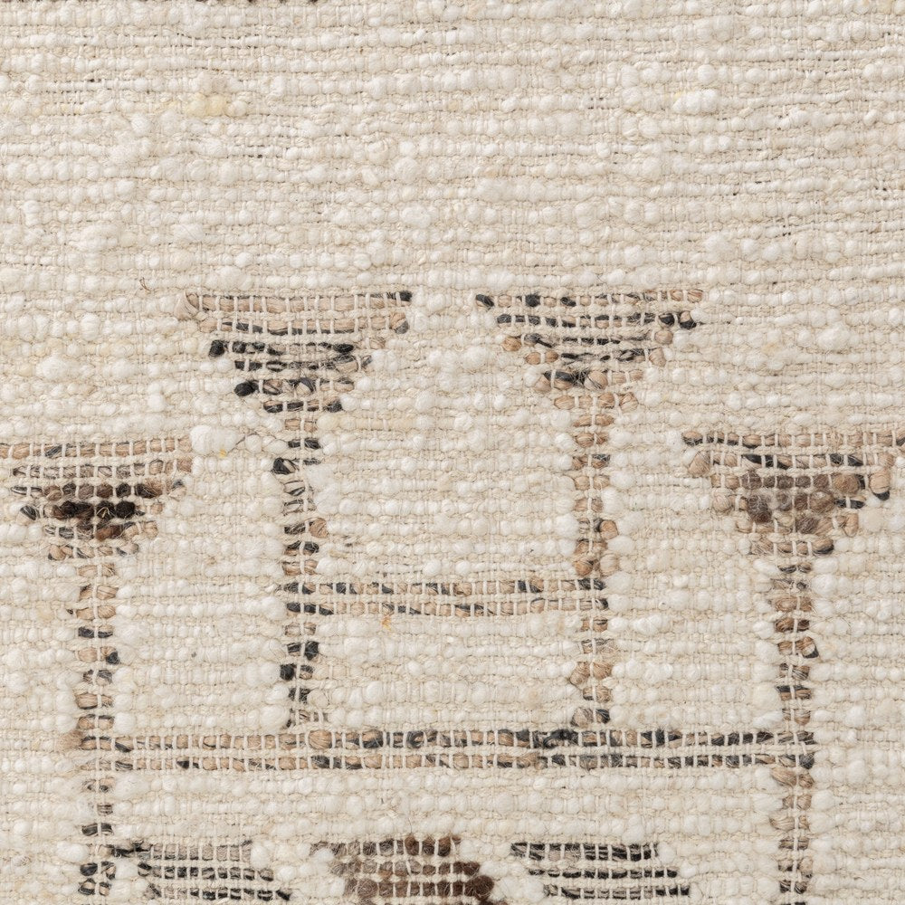 Villa by Classic Home - Gazi 2x3 Wool Blend Handwoven Accent Rug - Ivory - 30088320 view 5