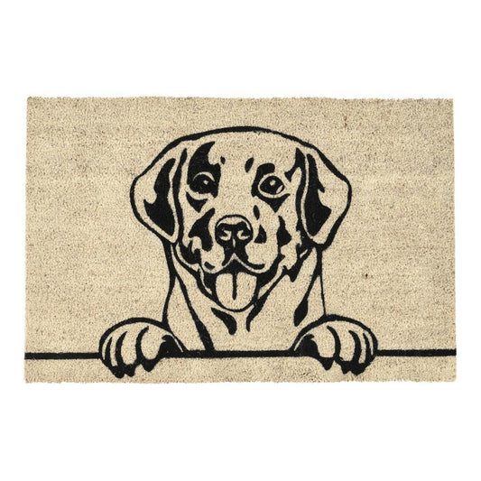 Villa by Classic Home - Good Dog 24inX36in Doormat Choir Front And Pvc Backing Black And Sand - 24W - Rug - 30182624 veiw 1