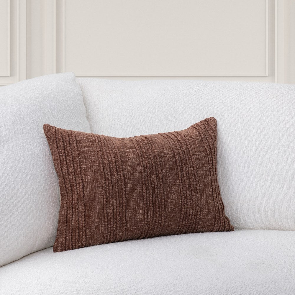 Villa by Classic Home - Gratitude 20x14 Throw Pillow - Mahogany - V330004 view 3