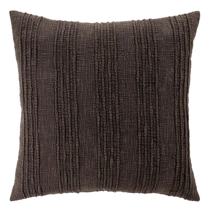 Villa by Classic Home - Gratitude 22x22 Throw Pillow - Ganache Brown - V300067 view 1