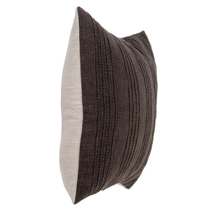 Villa by Classic Home - Gratitude 22x22 Throw Pillow - Ganache Brown - V300067 view 3
