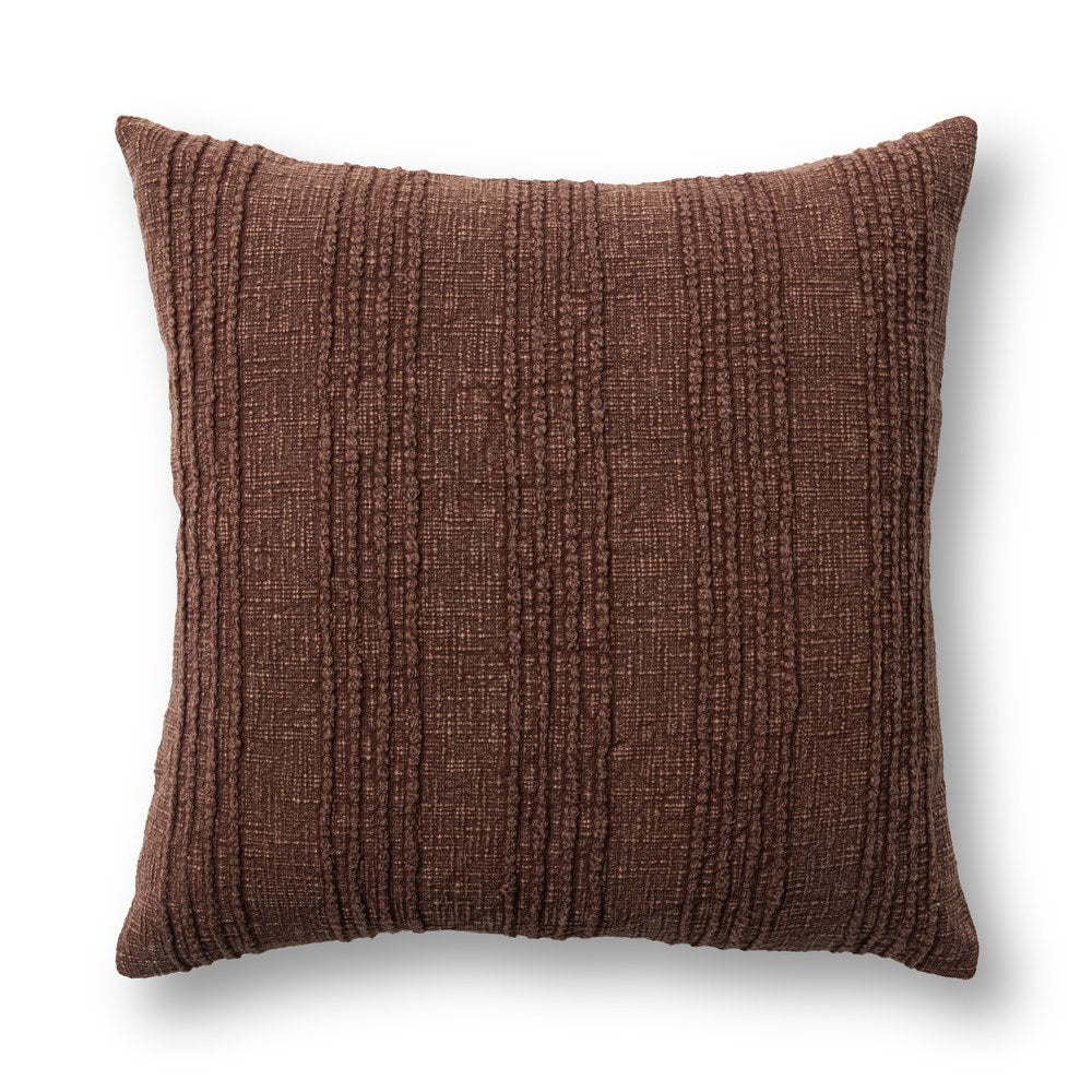Villa by Classic Home - Gratitude 22x22 Throw Pillow - Mahogany - V330003 view 1