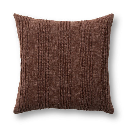 Villa by Classic Home - Gratitude 22x22 Throw Pillow - Mahogany - V330003 view 1