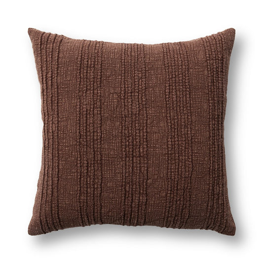 Villa by Classic Home - Gratitude 22x22 Throw Pillow - Mahogany - V330003 view 1