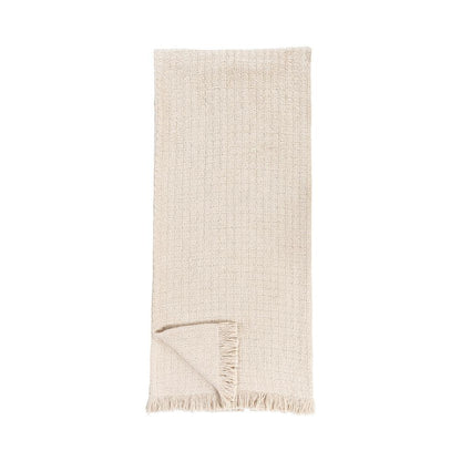 Villa by Classic Home - Hadron Cotton Fabric King Blanket - Ivory - V310008 veiw 2