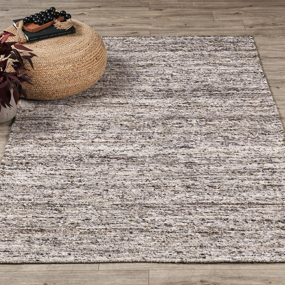 Villa by Classic Home - Havasu 2x3 Handwoven Performance Brown Fabric Accent Rug - 30132440 veiw 5