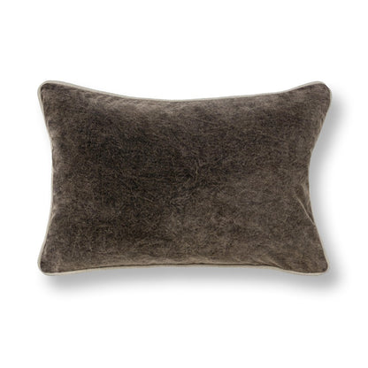 Villa by Classic Home - Heirloom Velvet 14x20 Throw Pillow - Brown - V340018 view 1