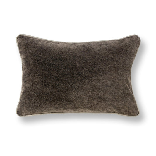 Villa by Classic Home - Heirloom Velvet 14x20 Throw Pillow - Brown - V340018 view 1