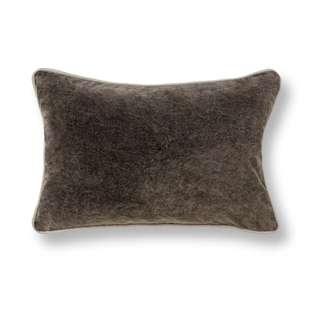 Villa by Classic Home - Heirloom Velvet 14x20 Throw Pillow - Brown - V340018 view 2