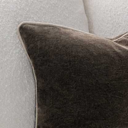 Villa by Classic Home - Heirloom Velvet 14x20 Throw Pillow - Brown - V340018 view 4