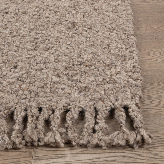 Villa by Classic Home - Hobbs 8x10 Handwoven Wool Area Rug - Brown - 30092145 view 2