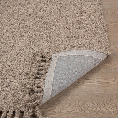 Villa by Classic Home - Hobbs 8x10 Handwoven Wool Area Rug - Brown - 30092145 view 3