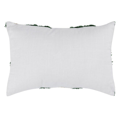 Villa by Classic Home - Holiday 14x20 Cotton Fabric  Throw Pillow - Green - VE550022 veiw 2