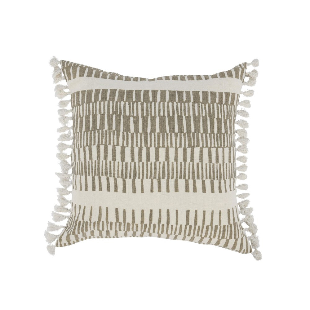 Villa by Classic Home - Jagger 20x20 Throw Pillow - White - V260025 view 1