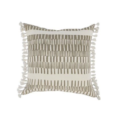 Villa by Classic Home - Jagger 20x20 Throw Pillow - White - V260025 view 1