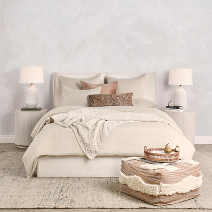 Villa by Classic Home - Jayson 3-Piece Queen Duvet Set - Beige - BEDD337Q view 4