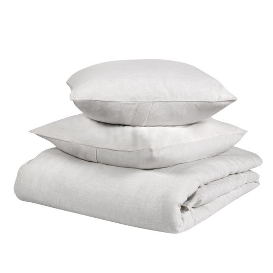 Villa by Classic Home - Jayson 3-Piece Queen Duvet Set - White - BEDD338Q view 1