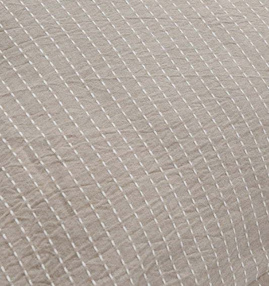 Villa by Classic Home - Karina Cotton King Sham - Beige - V250057 view 1