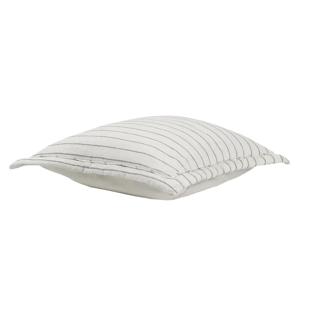 Villa by Classic Home - Kingston 100% Linen Euro Sham - Ivory - V300036 veiw 1