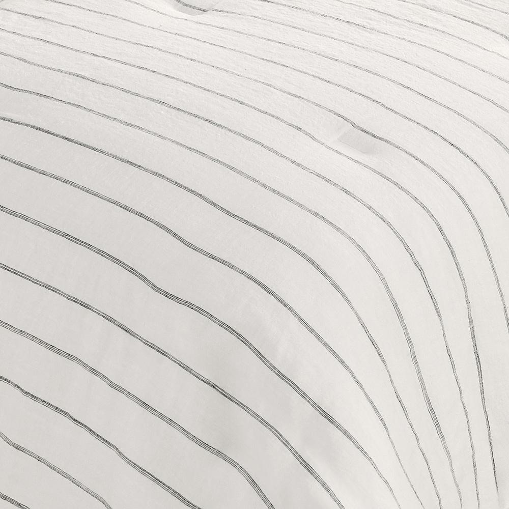 Villa by Classic Home - Kingston 3-Piece 100% Linen Queen Set - Ivory - BEDC002Q veiw 3