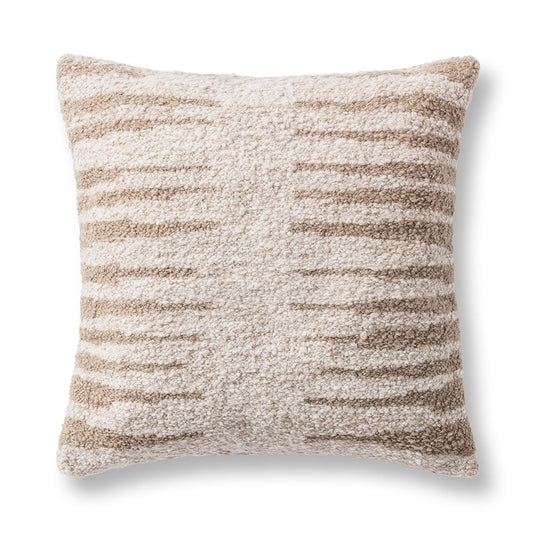 Villa by Classic Home - Kiran 22x22 Throw Pillow - Natural - VO11002 view 1
