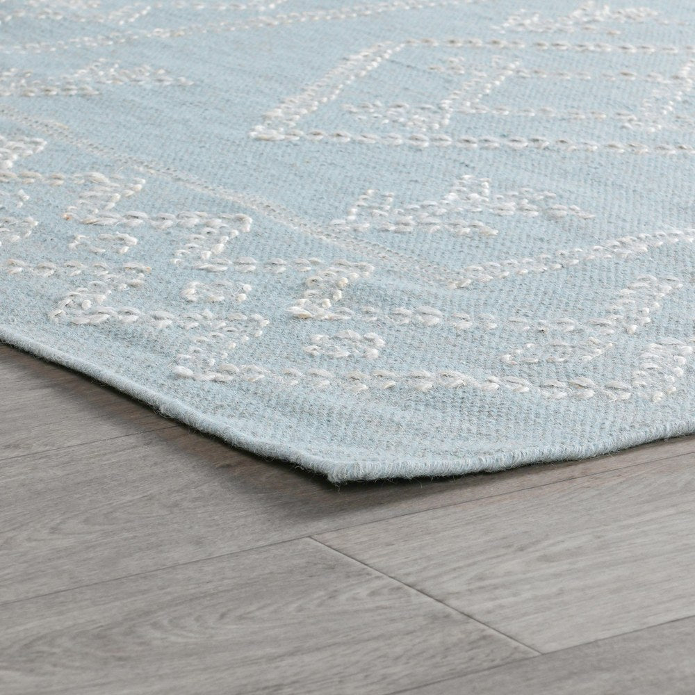 Villa by Classic Home - Lagos 2x3 Handwoven Accent Rug - Gray - 30091270 view 2