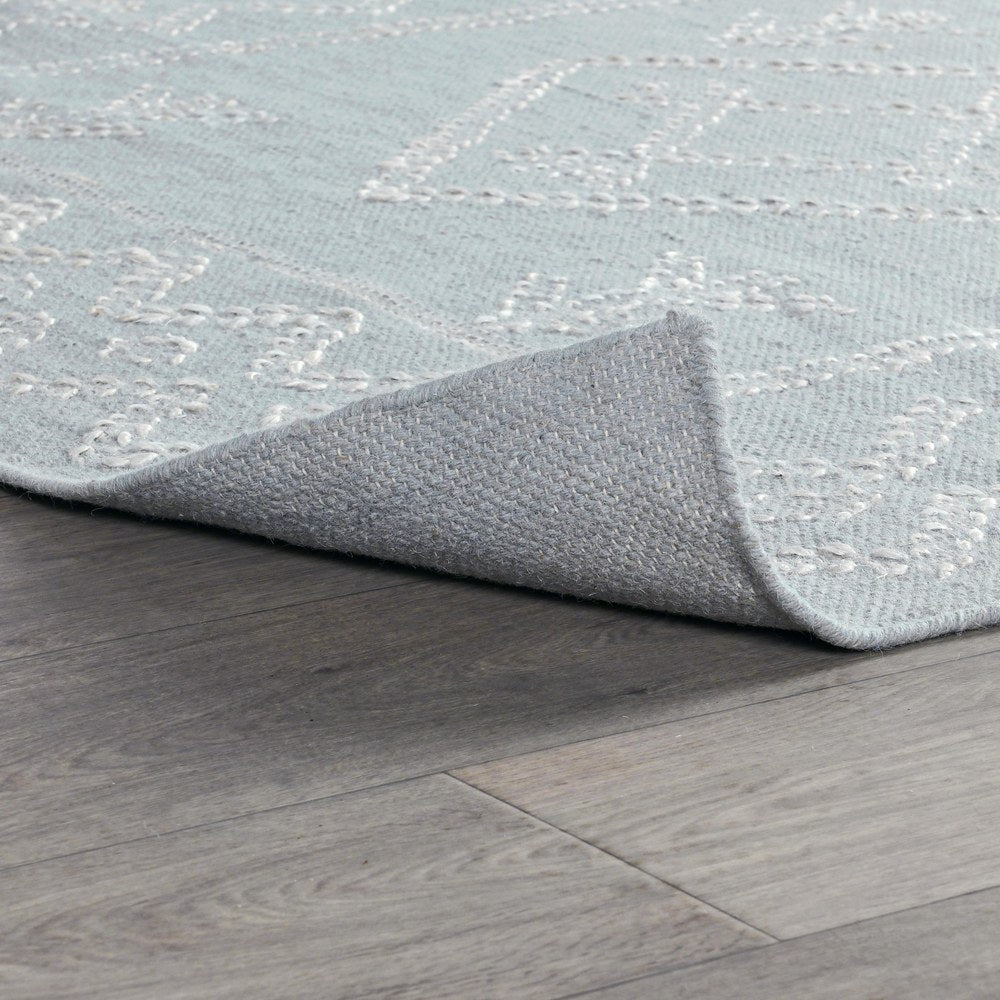 Villa by Classic Home - Lagos 2x3 Handwoven Accent Rug - Gray - 30091270 view 3