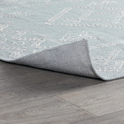 Villa by Classic Home - Lagos 2x3 Handwoven Accent Rug - Gray - 30091270 view 3