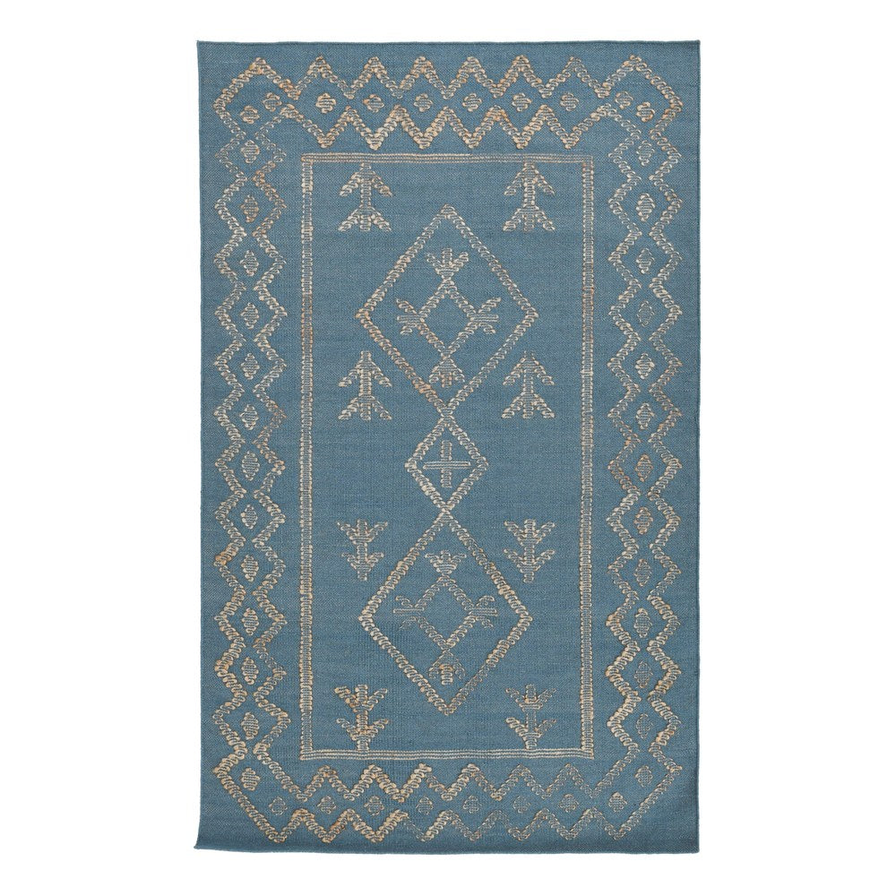 Villa by Classic Home - Lagos 9x12 Handwoven Area Rug - Blue - 30091266 view 1