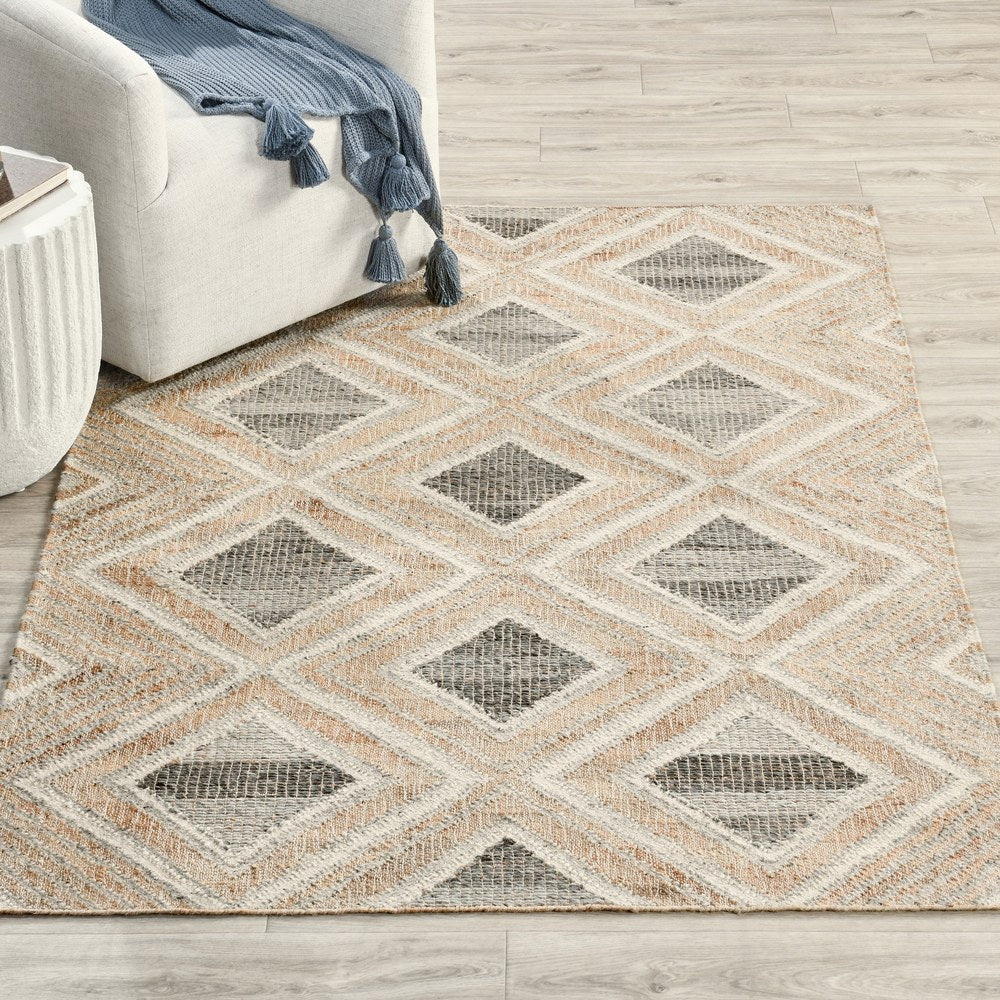 Villa by Classic Home - Laguna 2.6x8 Handwoven Jute Blend Runner Rug - Multicolor - 30090893 view 1