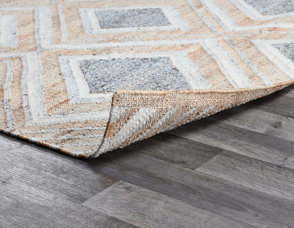 Villa by Classic Home - Laguna 9x12 Handwoven Jute Blend Area Rug - Multicolor - 30090896 view 4