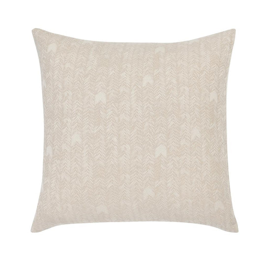 Villa by Classic Home - Lana 100% Cotton Embroidered Natural Euro Sham  - 26W - Beige - V250048 veiw 1