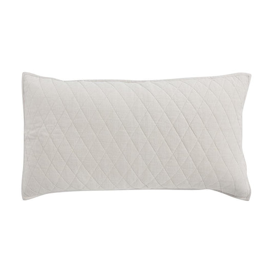 Villa by Classic Home - Lana 100% Cotton King Sham in Ivory - V220029 veiw 1